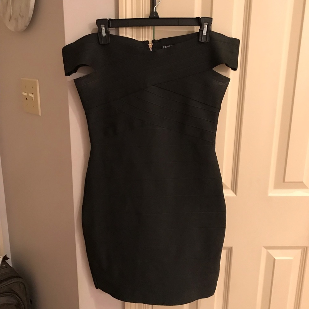 Black Bandage Dress - Fashion Nova
